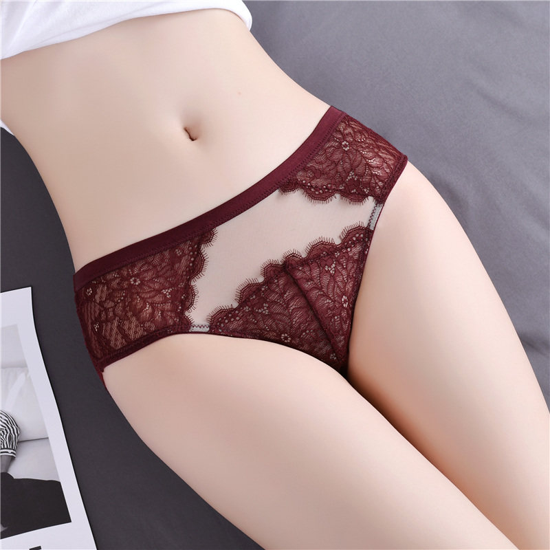 洁韵朵内裤女士性感蕾丝少女生纯欲无痕纯棉抗菌档低腰新款短裤,女士内衣/男士内衣/家居服,女三角裤,淘宝优惠券,粉丝福利购,淘宝优惠卷