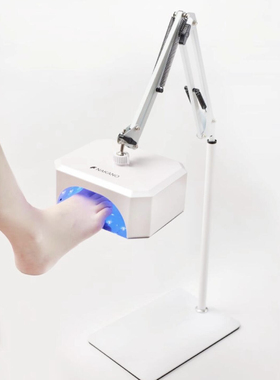 Nakano新品美甲脚灯 360度旋转可移动UV/LED足部感应蓄电光疗灯