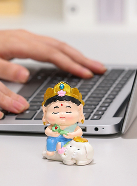 【十二生肖守护神】运势旺旺本命佛办公室工位桌面好运装饰小摆件