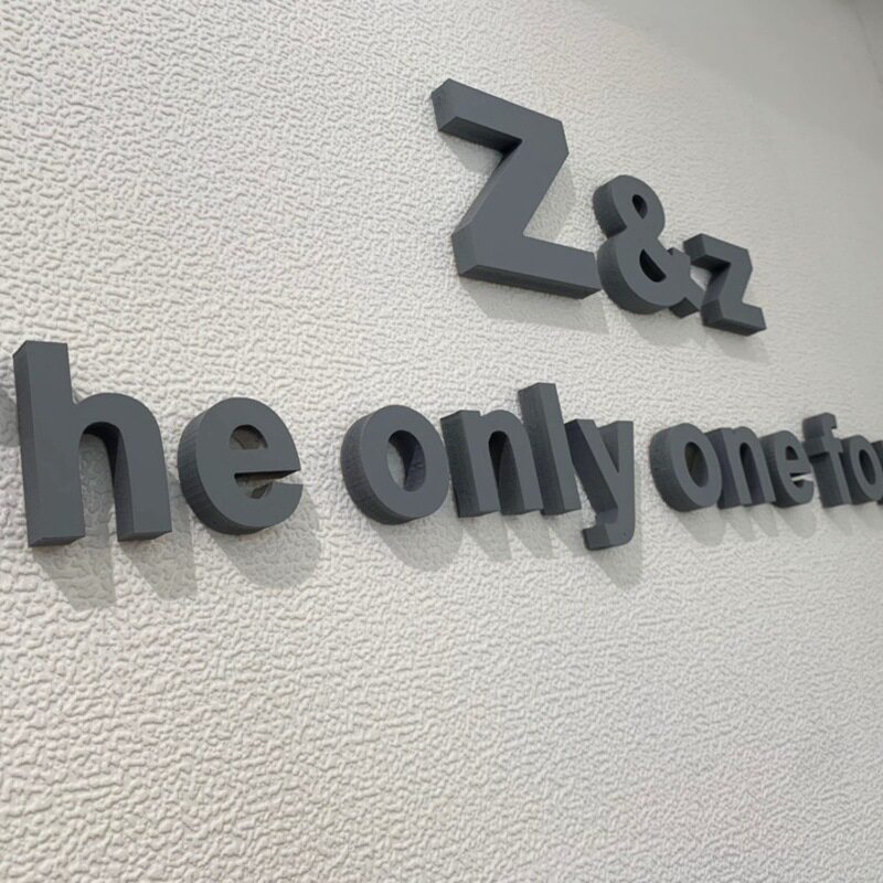 3d立体墙贴水泥字体墙面装饰英文字母logo咖啡店背景墙亚克力