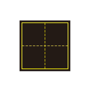 【支持定做】包邮教学磁性黑板贴 特大号30x30cm田字格米字格磁力贴书法练字魔法格章法格磨砂面可移动软磁贴