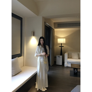 日本进口和纸纱莱赛尔桑蚕丝背心＋半裙＋披肩 黄亮Elovey