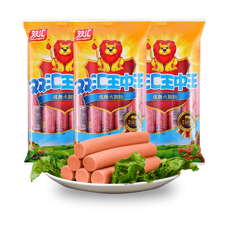 双汇王中王火腿肠整箱烧烤香肠鸡肉肠肉类即食速食泡面搭档拍档