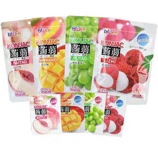 金德福山泉蒟蒻果冻非布丁果味果汁网红零食爆款吸吸果冻零食小吃