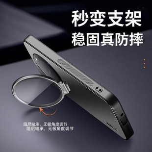 适用华为mate60手机壳带一体镜头膜mate30epro隐形支架保护套mat50全包防摔鼎桥M40后外壳魅特60pro 男女 时尚