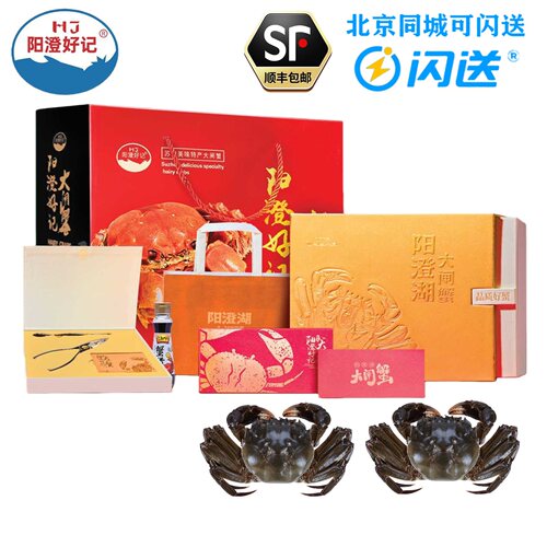 阳澄好记大闸蟹3998型金尊阳澄