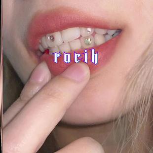 牙钻diy材料包牙饰辣妹爆闪獠牙套装牙钻牙钻材料包设计感简单易