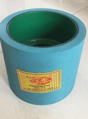 7寸蓝色六代进口高耐磨砻谷机胶辊 碾米机胶轮打米胶轮稻谷脱壳设