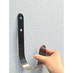 大号救生圈挂钩 不锈钢304 船用救生圈收纳 墙壁吊钩锁扣游艇配件