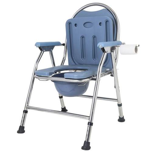马桶坐厕椅残疾老年人座便椅家用可折叠移动老人坐便椅大便坐便器