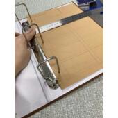 9厘米超高端样品小册子布粘合剂建筑材料家具彩色卡片书配件线存