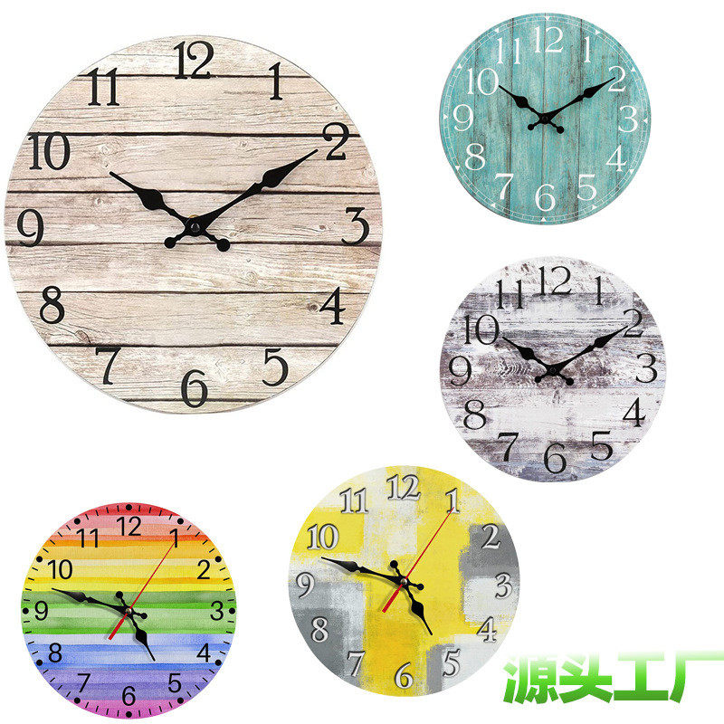 10寸大表盘客厅厨房卧室装饰用静音挂钟现代简约家用,家居饰品,挂钟,淘宝优惠券,粉丝福利购,淘宝优惠卷