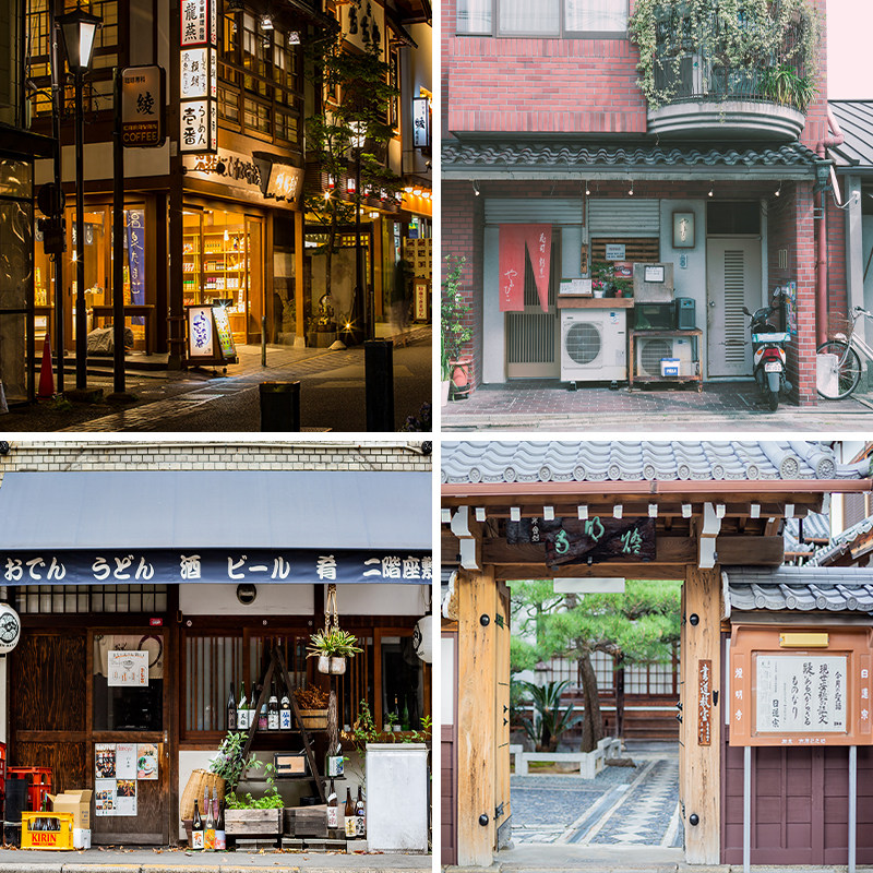 日本居酒屋文化直播背景布3d网红拍照区男女主播抖音快手拍视频段子