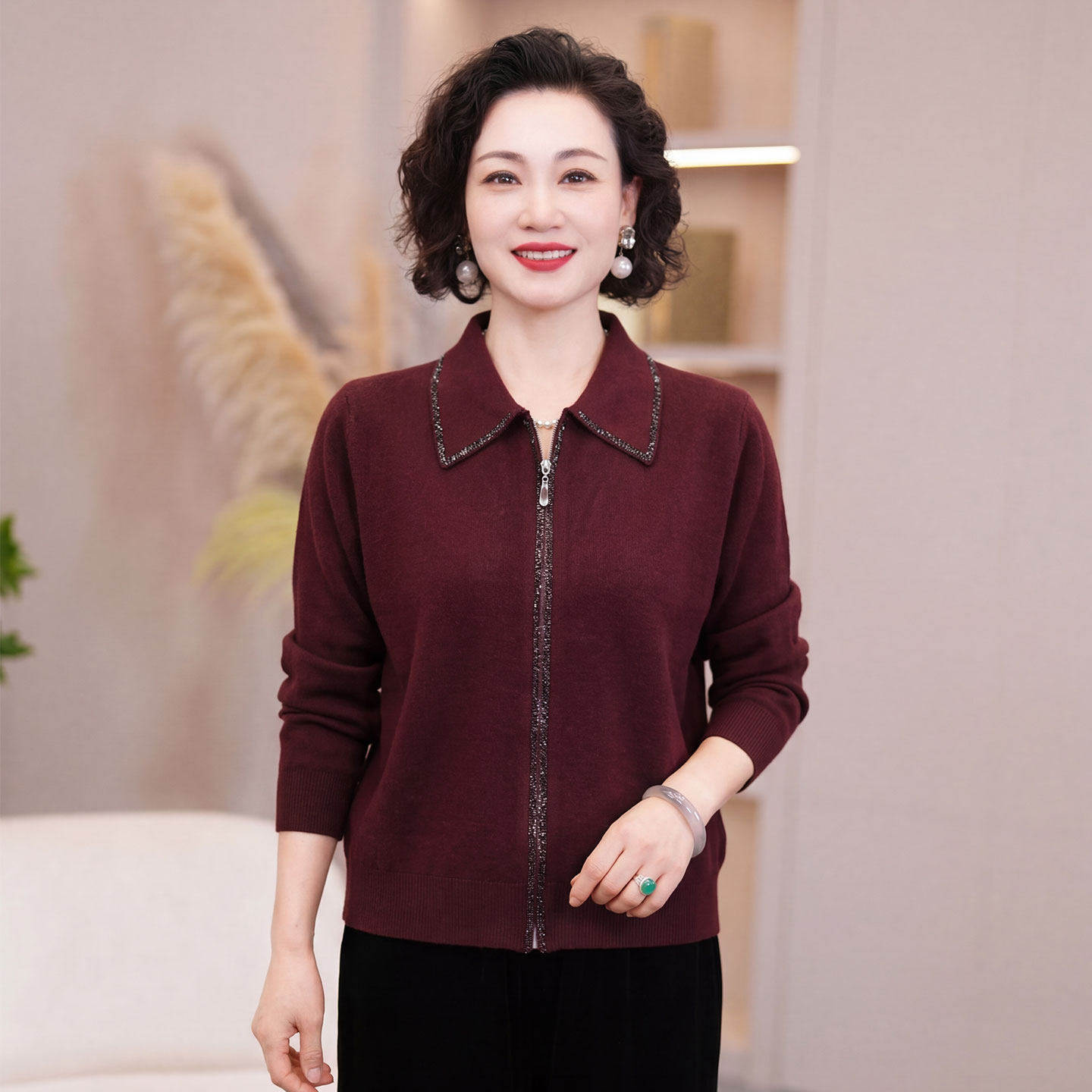 妈妈春装2026新款打底针