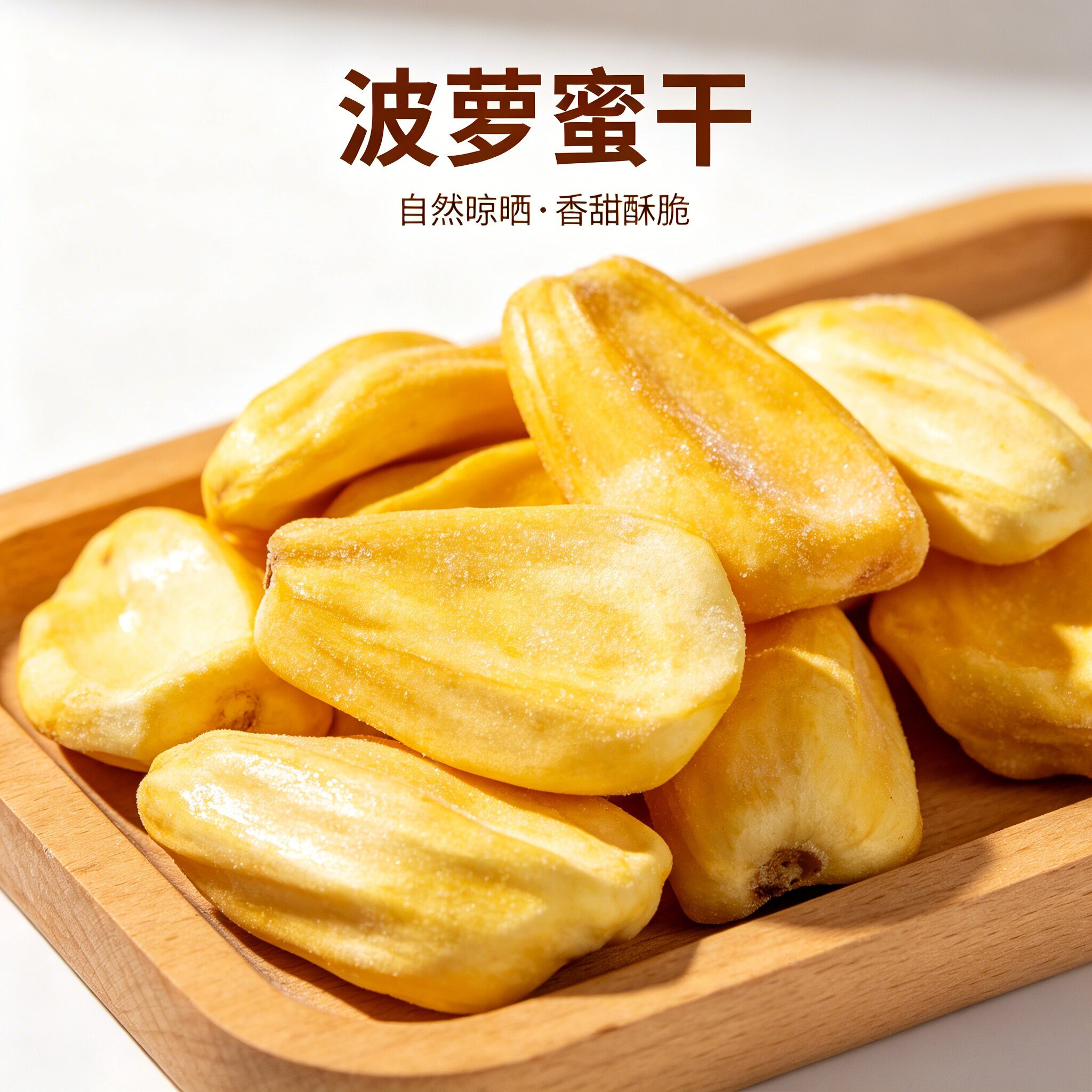 菠萝蜜脆零食250克袋装图片
