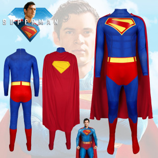 万圣节2025超人传承cosplay氪星克拉克肯特角色扮演舞台表演服装