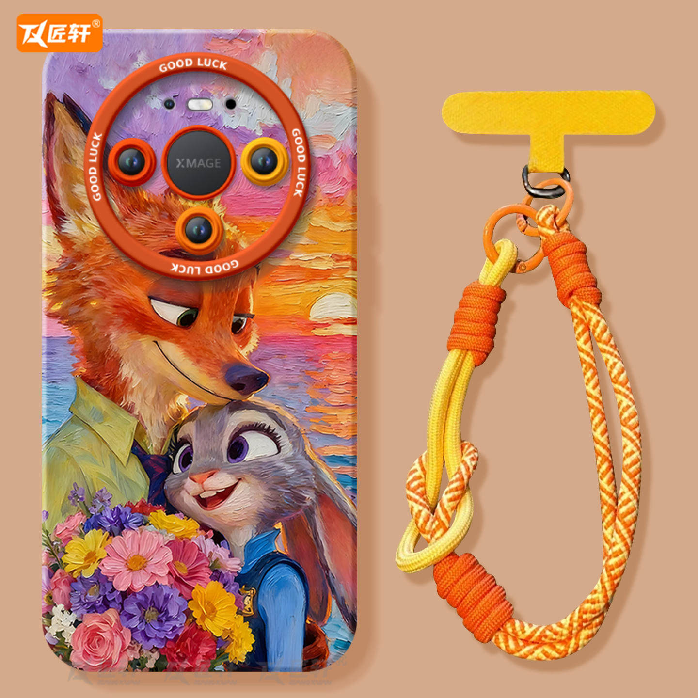 油画系列！尼克朱迪硅胶壳