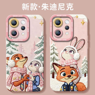 疯狂动物城适用vivos50手机壳s20pro新款s18液态s19硅胶s17保护vivo镜头s16套s30全包s15高级s50promini软s12