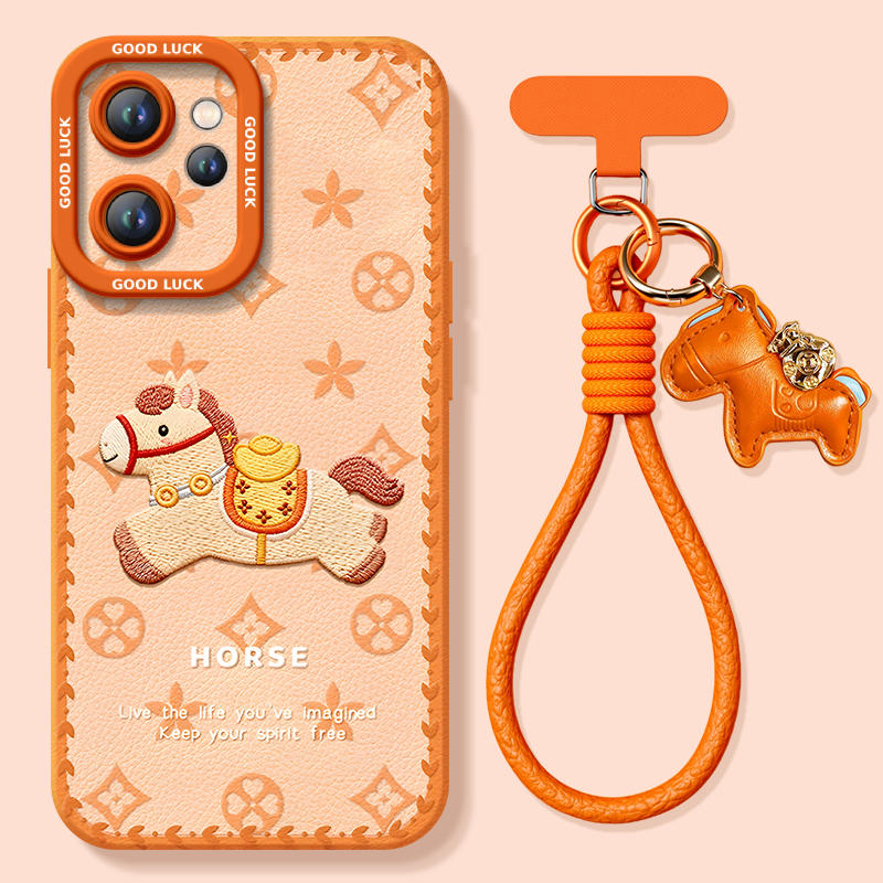 【送同款马年挂绳】爱马仕橙小马