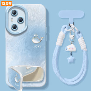 冰川渐变适用华为荣耀400手机壳500pro新款300专用100带挂绳200硅胶50保护80镜头20青春版90全包70外壳30软60