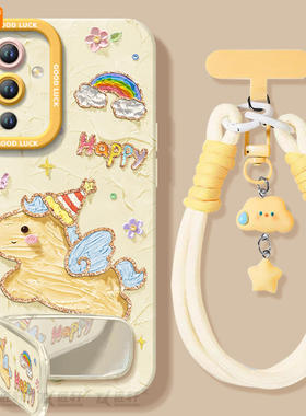 油画小马适用一加9手机壳ONEPlus9套OPPO新款2025全包马年硅胶液态1加8十1+9rt保护套外壳8t全包防摔0PP0软