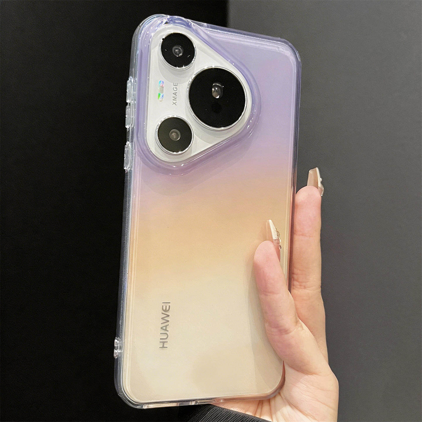 适用华为pura70手机壳新款透明pura90promax全包p