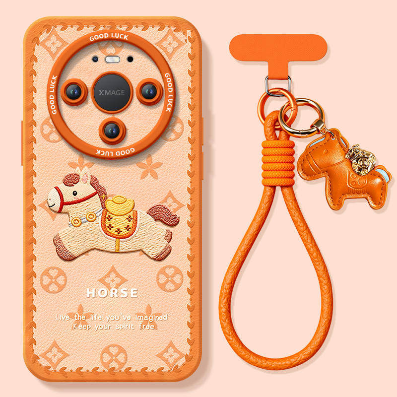 【送同款马年挂绳】爱马仕橙小马