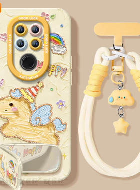 油画小马适用华为mate20手机壳mete20pro的新款高级感m30系列全包马年mt20硅胶保护套外壳pro+十防摔mata20x