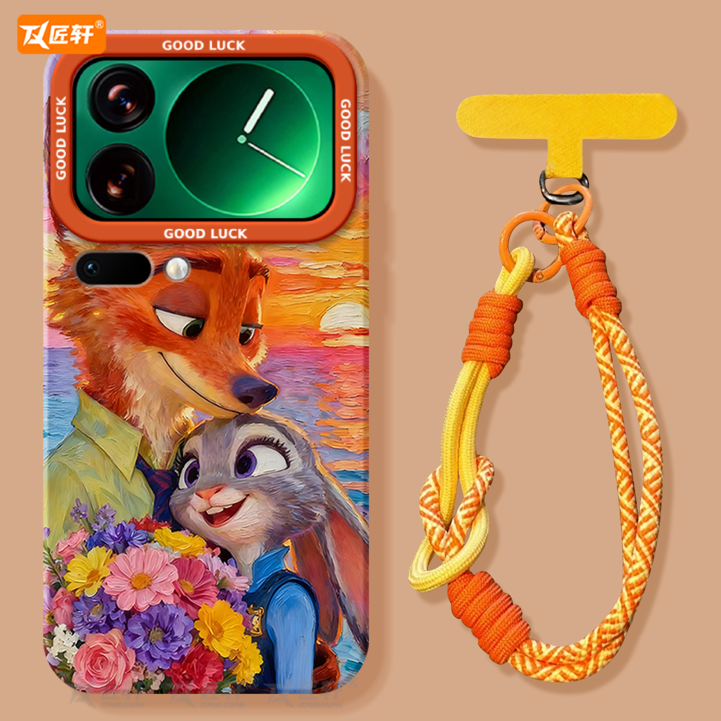 油画系列！尼克朱迪硅胶壳