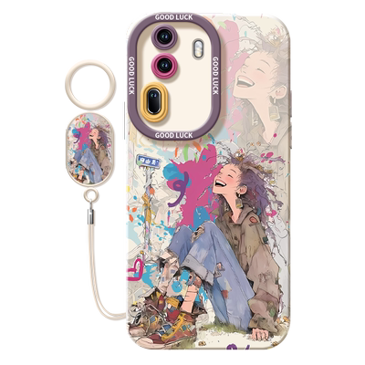 哇塞蓝胖子适用oppoReno12手机壳reno11pro新款reno9硅胶7se液态rone8por全包oppo软reno6女0PP0防摔5pro+套4
