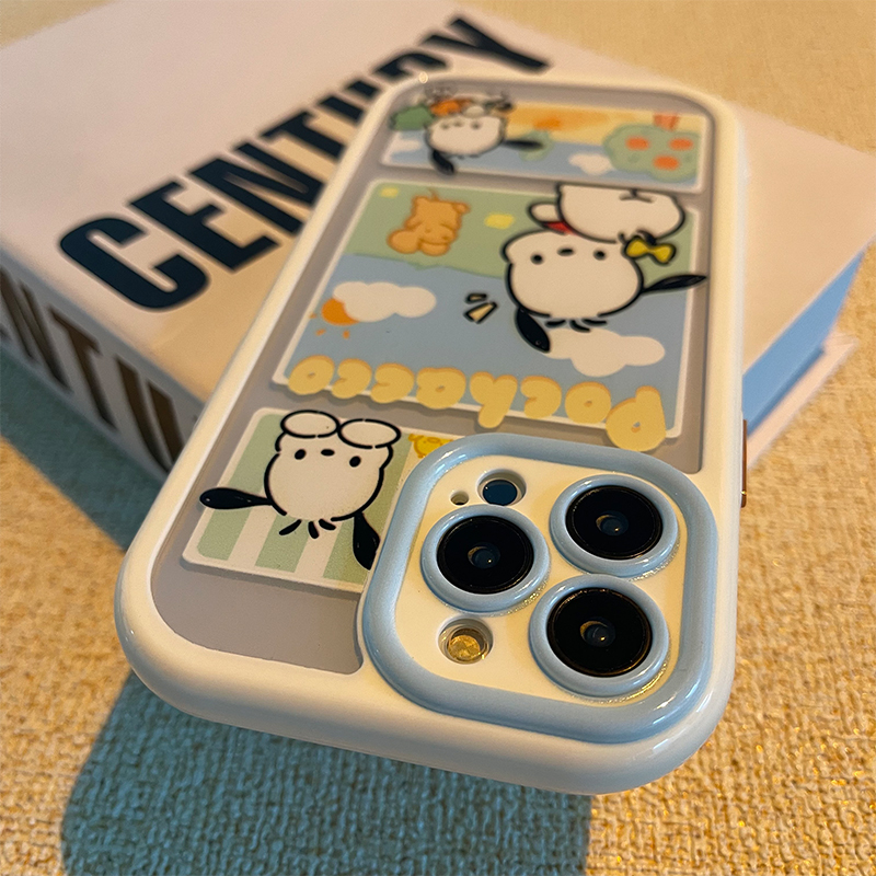 适用苹果15手机壳iphone15pro新款14promax透明13mini套11por全包帕恰狗plus软十五pm防摔ipone12pr0女ip