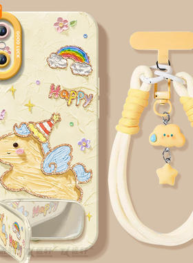 油画小马适用苹果x手机壳iphonexr叉xr新款ipxsmax全包马年xs maxiphonex保护10xsmax套xmax壳iPhone硅胶ipx