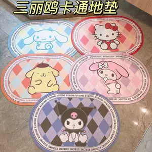 Sanrio, мультяшный ковер, быстросохнущий коврик, хорошо впитывает воду
