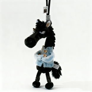 2026年天选黑马马年吉祥物毛绒公仔挂件包包挂饰送男女朋友礼物