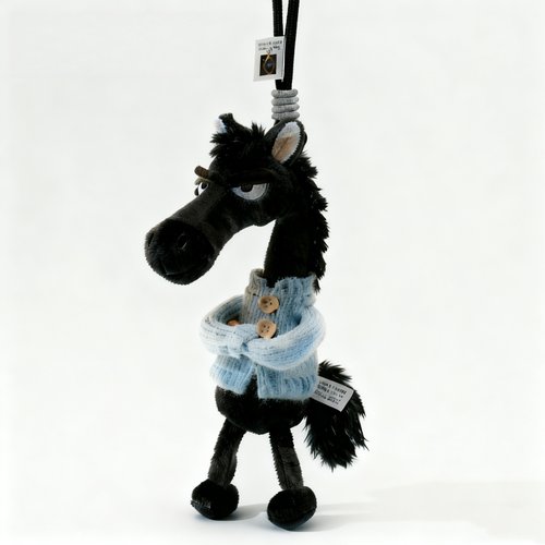 2026年天选黑马马年吉祥物毛绒公仔挂件包包挂饰送男女朋友礼物