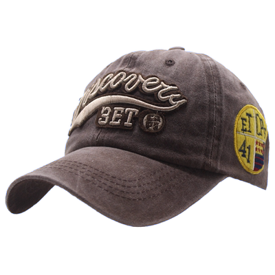 春秋季牛仔布防晒百搭风棒球帽