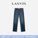 春夏复古做旧感渐变休闲牛仔裤 男士 LANVIN浪凡 长裤 新年奢礼