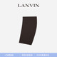 开叉半身裙弯刀包臀裙 优雅通勤修身 LANVIN浪凡 女士2026春夏法式