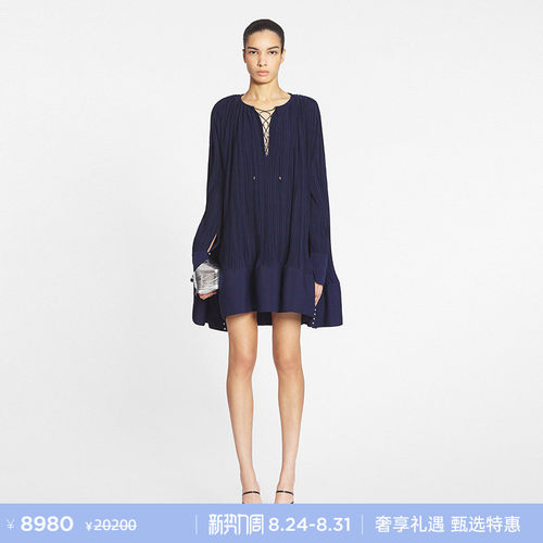LANVIN浪凡女士花苞连衣裙