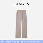 经典 LANVIN浪凡 标志女士直筒休闲裤 6期免息