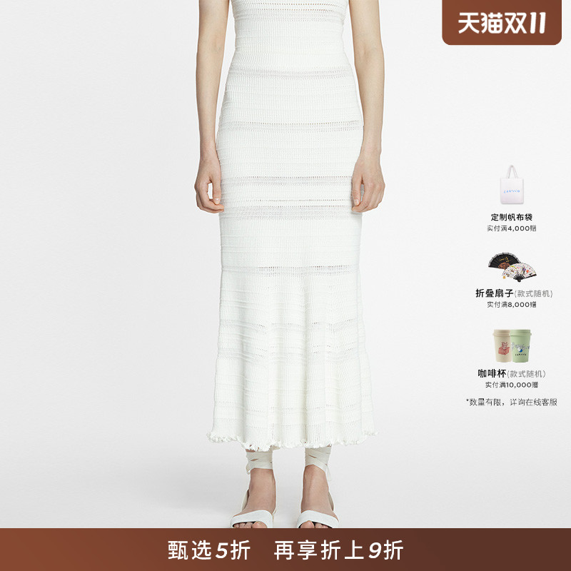 LANVIN浪凡女士优雅修身针织上衣