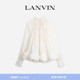 2025春夏新品 女士短款 长袖 LANVIN浪凡 花苞衬衫