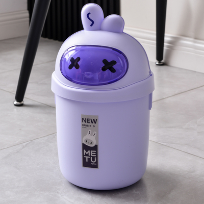 厨房卧室客厅办公室专用翻盖纸篓