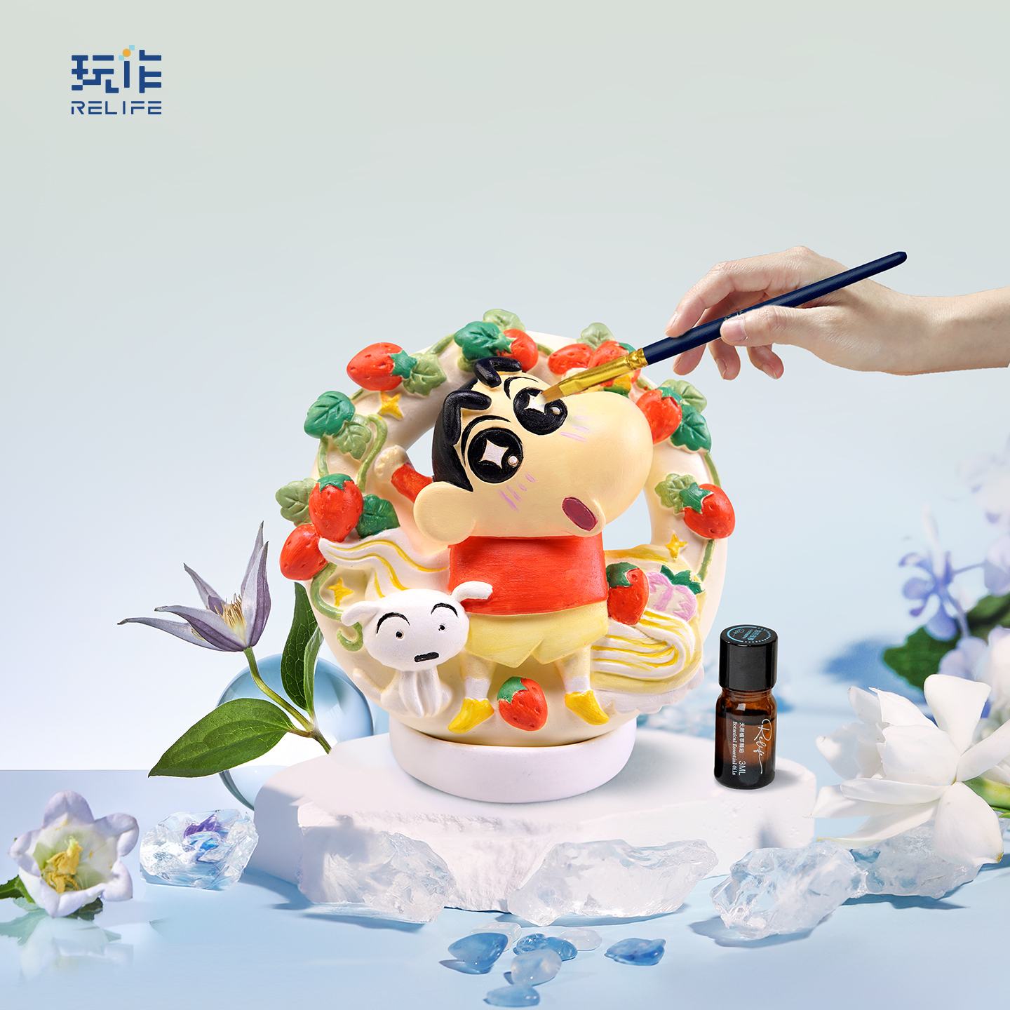 玩作diy可爱卡通动漫桌面摆件