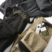 防风防水户外加绒软壳裤 多袋工装 男士 出口德国 直筒冬季 休闲裤 裤