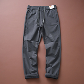 复合一体绒 冬季 男士 lulu平替款 防风防刮耐磨加绒保暖软壳休闲裤