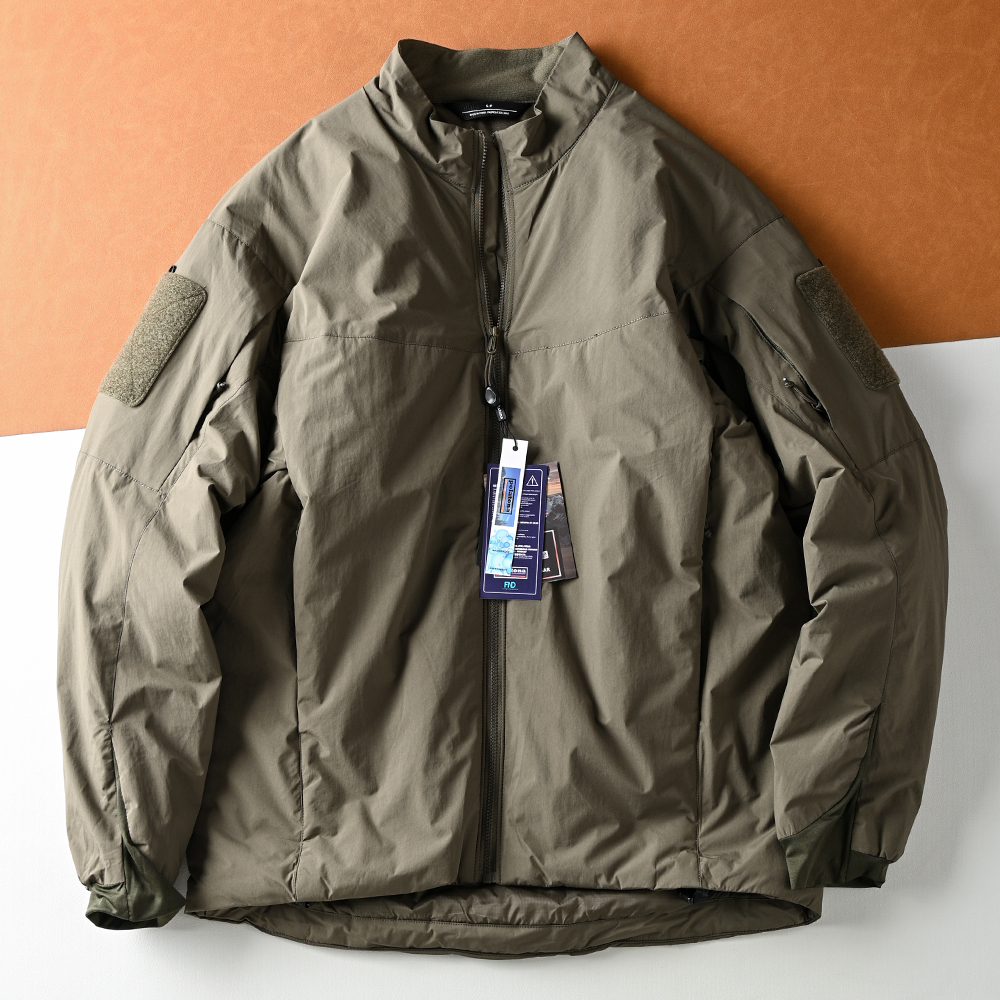 户外鸟系防水立领棉衣棉服