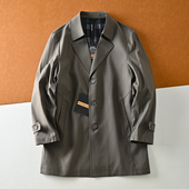 英伦风 风衣外套男 商务休闲中长款 外贸男装 出口原单尾货秋冬男士