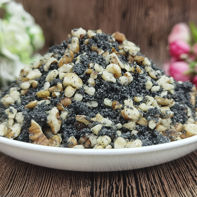 黑芝麻核桃粉干吃孕妇老人可吃