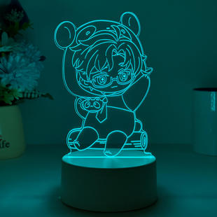 光与夜之恋陆沉周边小夜灯吧唧手办玩偶桌面摆件立牌礼盒生日礼物